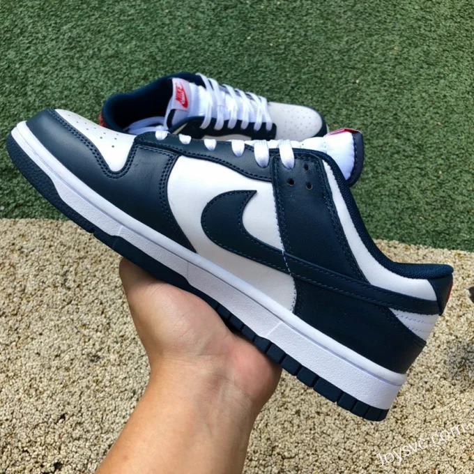 Nike Dunk Low Retro White Navy Casual Sneakers DD1391-400