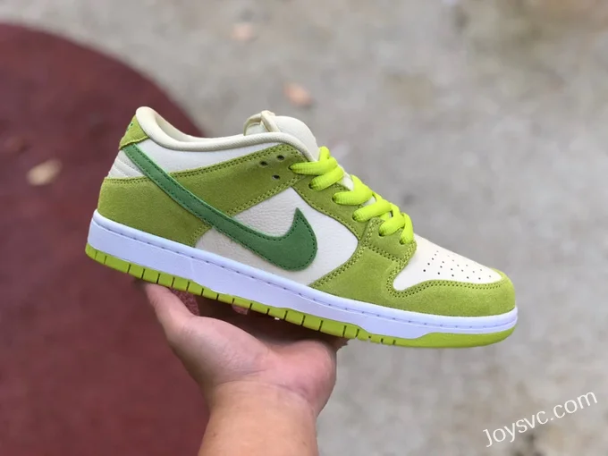 High-Quality Nike SB Dunk Low White Green Apple Retro Sneakers DM0807-300