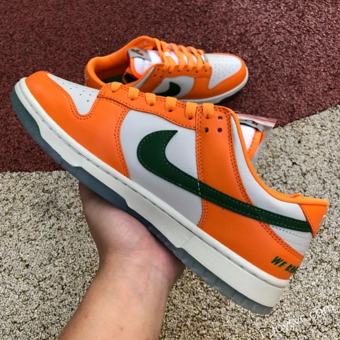 Nike Dunk Low Retro White Orange Green DR6188-800