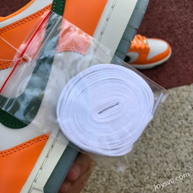 Nike Dunk Low Retro White Orange Green DR6188-800