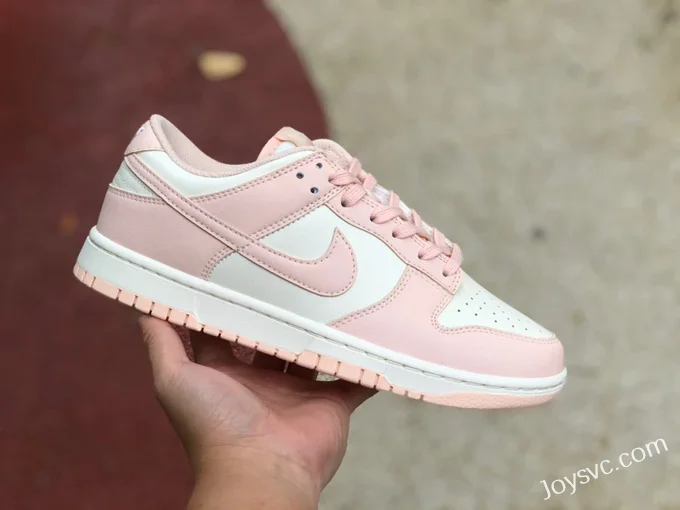 Nike Dunk Low Peach White Pink Women's Casual Sneakers DD1503-102