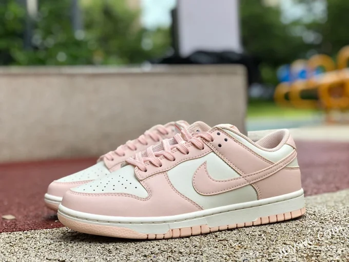 Nike Dunk Low Peach White Pink Women's Casual Sneakers DD1503-102