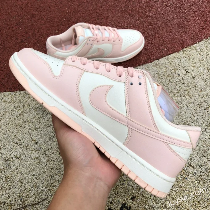 Nike Dunk Low Peach White Pink Women's Casual Sneakers DD1503-102