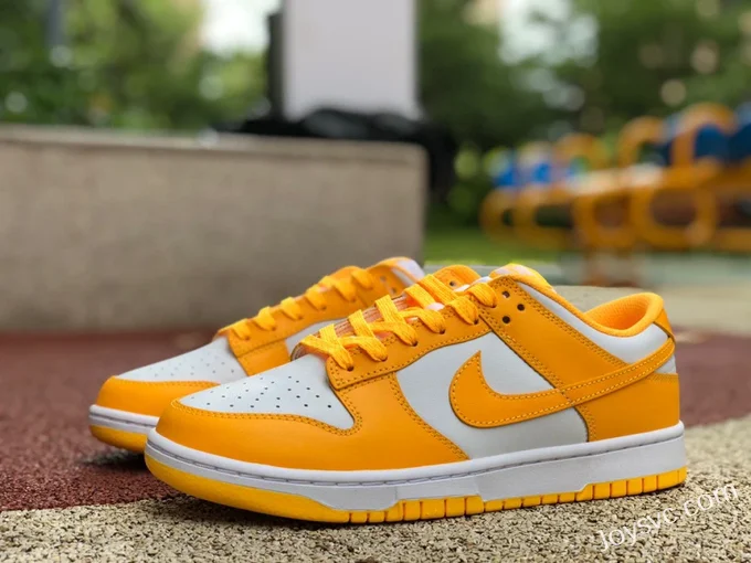 Nike Dunk Low DD1503-800 White Yellow Lakers