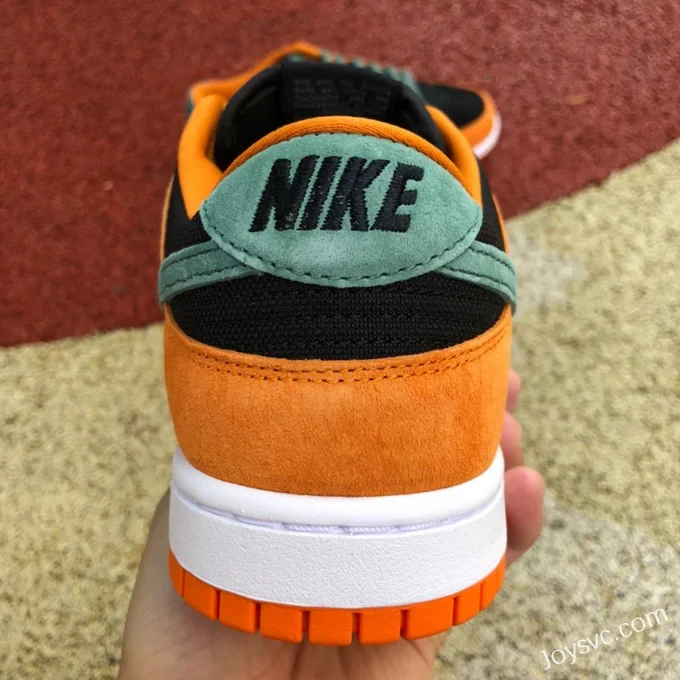 Nike Dunk Low SP Black Orange Pumpkin Retro Sneakers DA1469-001