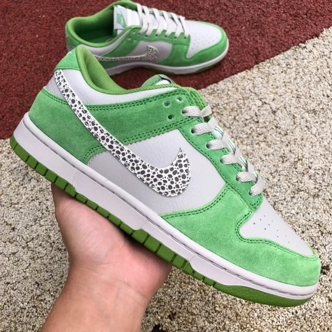 Nike Dunk Low Safari Swoosh Green DR0156-300