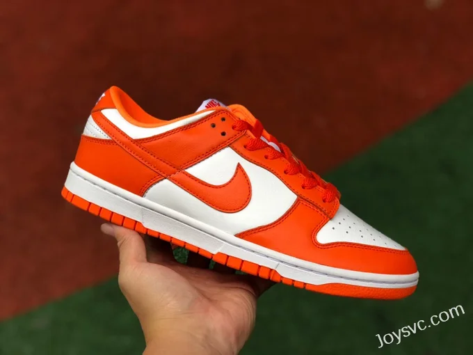 Nike Dunk Low Syracuse University White Orange CU1726-101