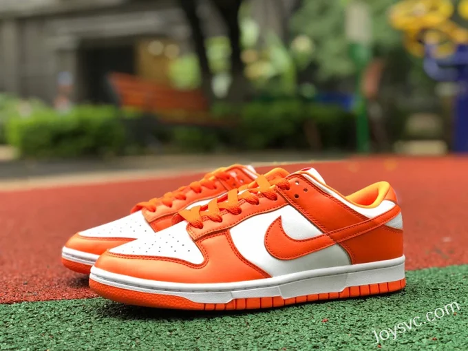 Nike Dunk Low Syracuse University White Orange CU1726-101