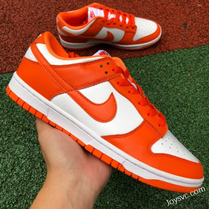 Nike Dunk Low Syracuse University White Orange CU1726-101