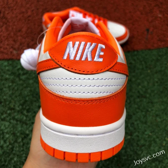 Nike Dunk Low Syracuse University White Orange CU1726-101