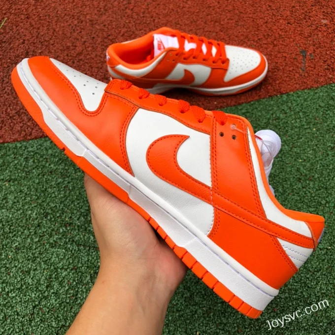 Nike Dunk Low Syracuse University White Orange CU1726-101