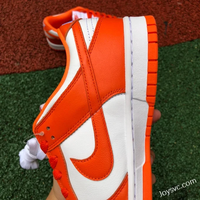 Nike Dunk Low Syracuse University White Orange CU1726-101