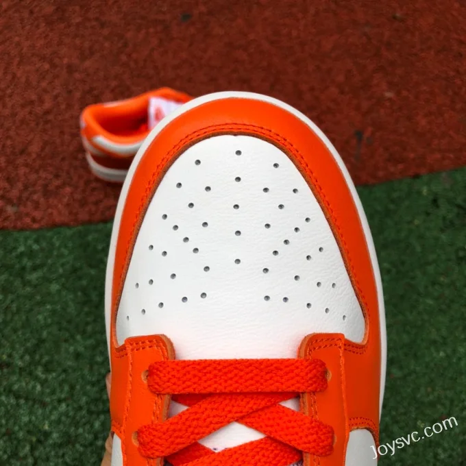 Nike Dunk Low Syracuse University White Orange CU1726-101