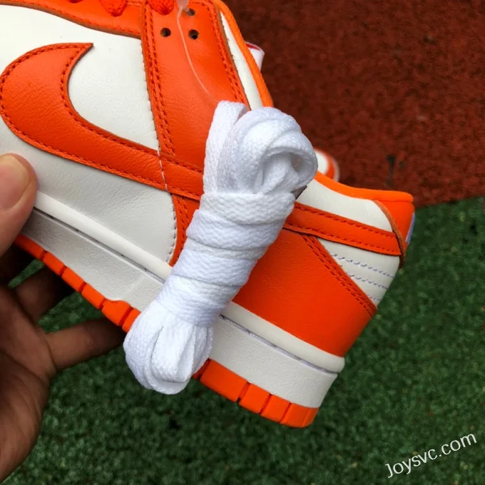 Nike Dunk Low Syracuse University White Orange CU1726-101