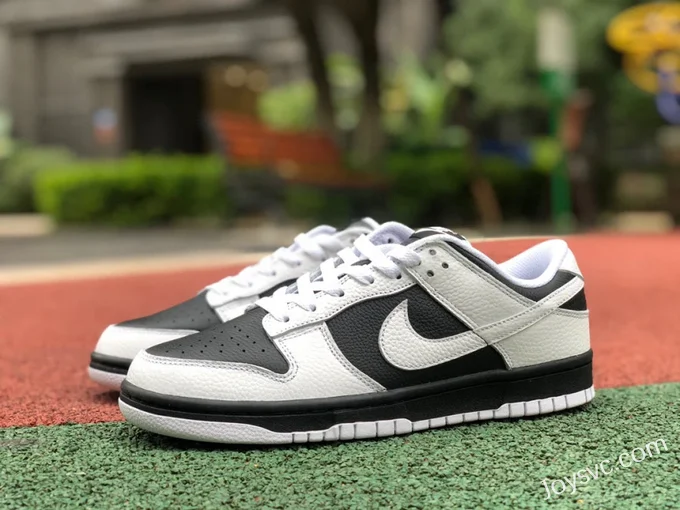 Nike Dunk Low Reverse Panda White Black FD9064-011