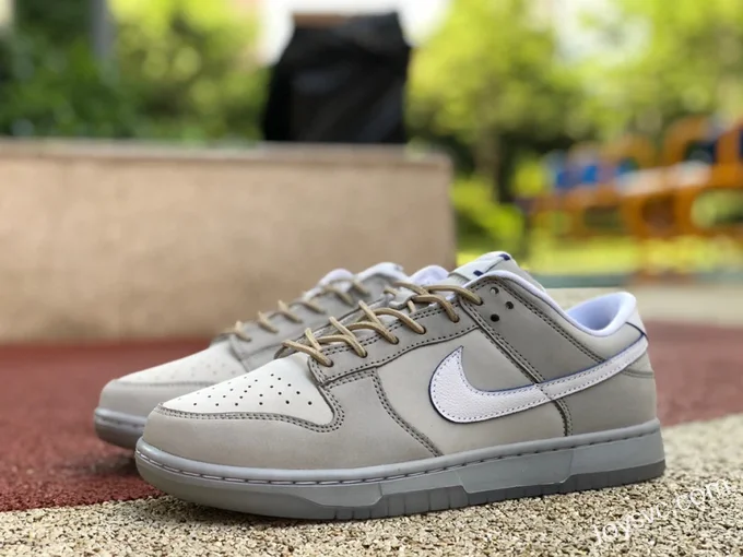 Nike Dunk Low Grey White Men's Low-Top Casual Sneakers DX3722-001