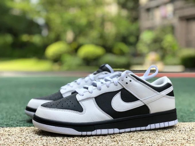 Nike Dunk Low Reverse Panda White Black FD9064-011