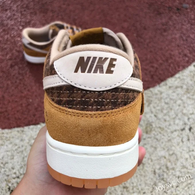 Nike Dunk Low Brown Suede Casual Sneakers DZ5350-288