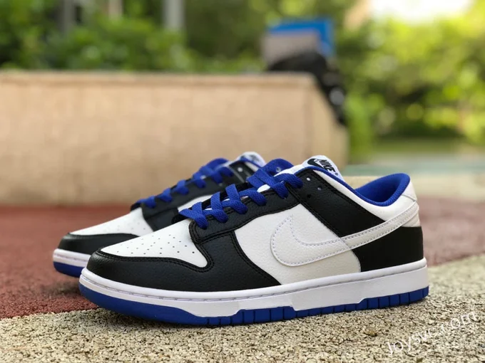 Nike Dunk Low Black White Blue FD9064-110