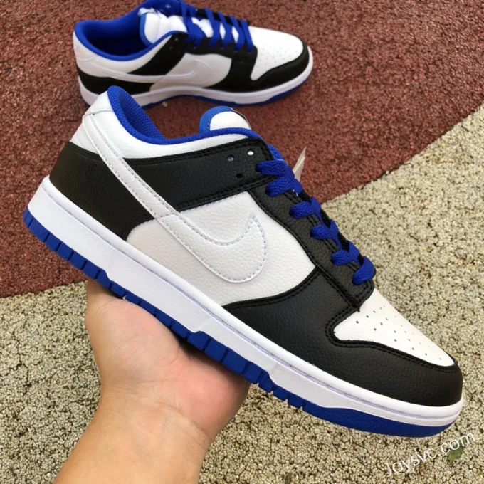 Nike Dunk Low Black White Blue FD9064-110