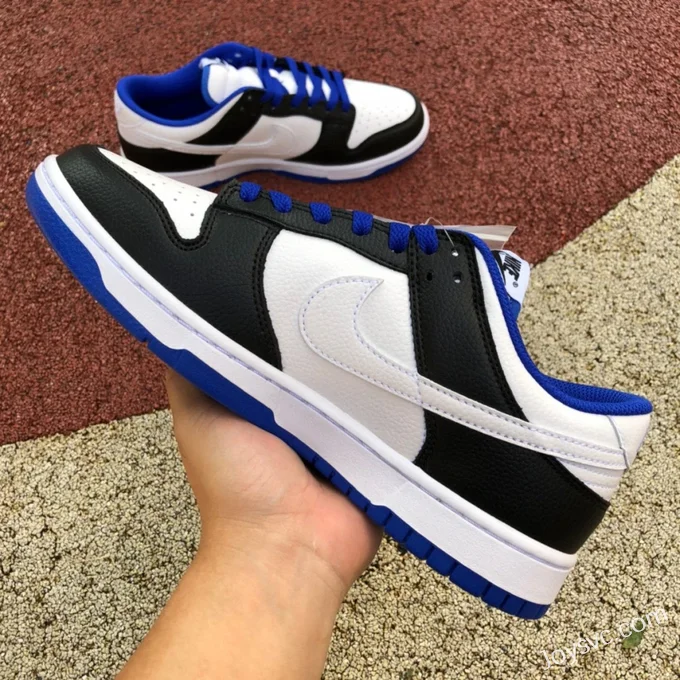 Nike Dunk Low Black White Blue FD9064-110