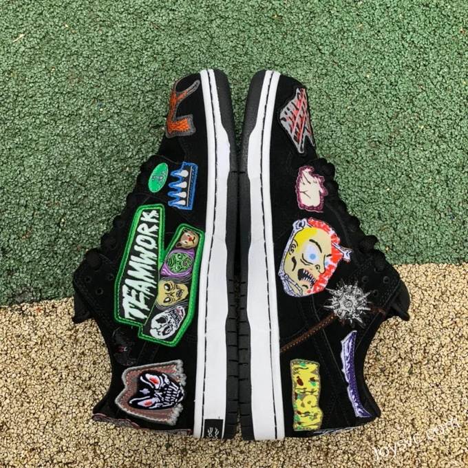 Neckface x Nike SB Dunk Low Halloween Edition DQ4488-001