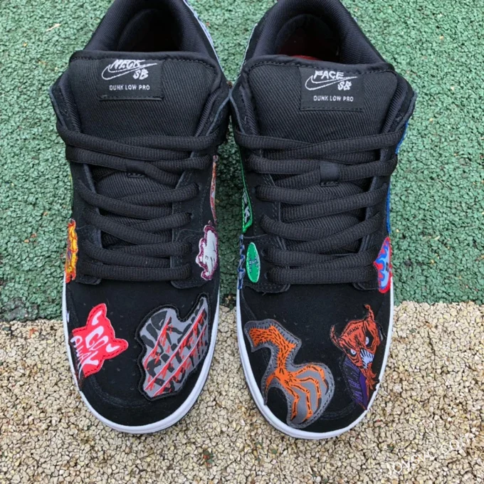 Neckface x Nike SB Dunk Low Halloween Edition DQ4488-001