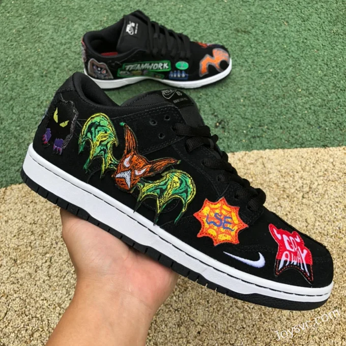 Neckface x Nike SB Dunk Low Halloween Edition DQ4488-001