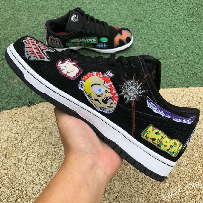 Neckface x Nike SB Dunk Low Halloween Edition DQ4488-001