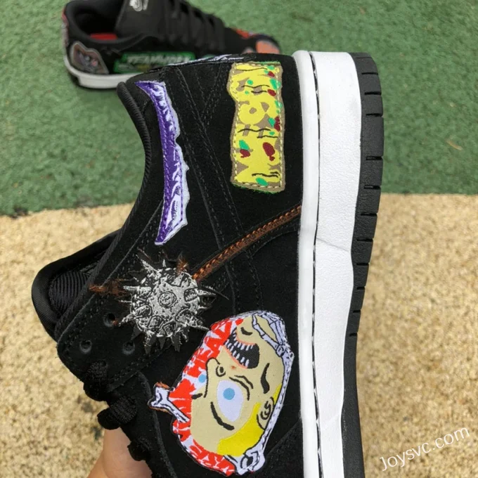 Neckface x Nike SB Dunk Low Halloween Edition DQ4488-001