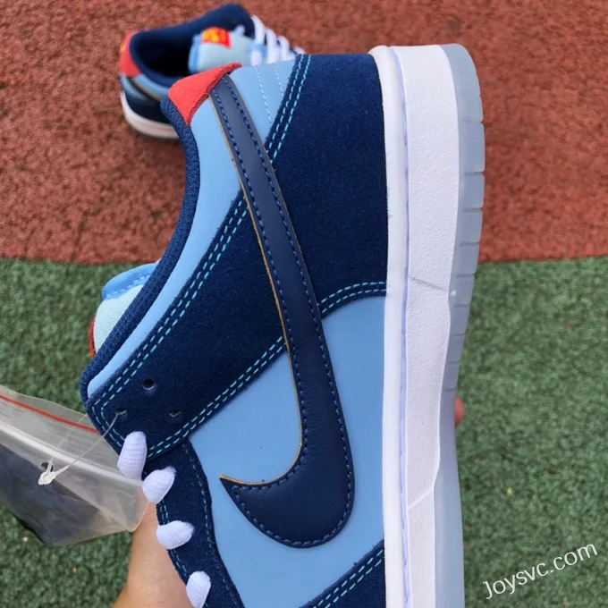 Why So Sad? x Nike SB Dunk Low Blue Retro Sneakers DX5549-400