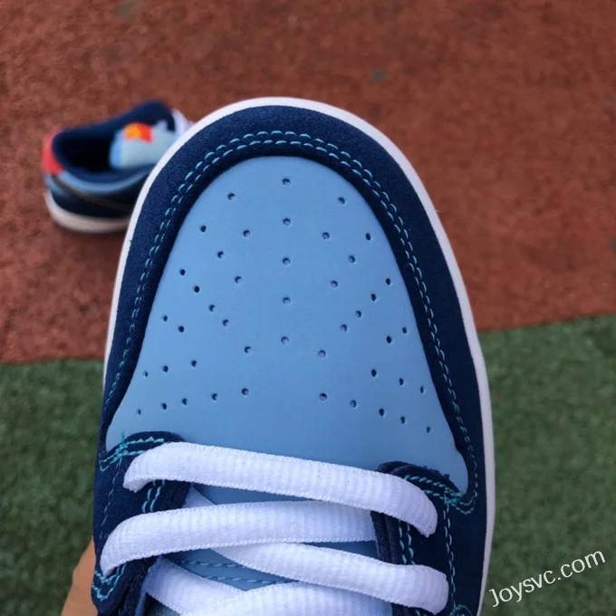 Why So Sad? x Nike SB Dunk Low Blue Retro Sneakers DX5549-400