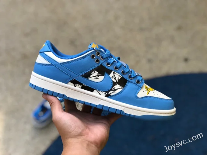 Nike Dunk Low University Blue Graffiti DD1503-100