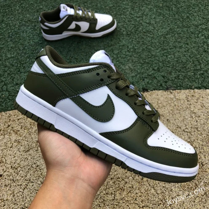 Nike Dunk Low Medium Olive Casual Sneakers DD1503-120