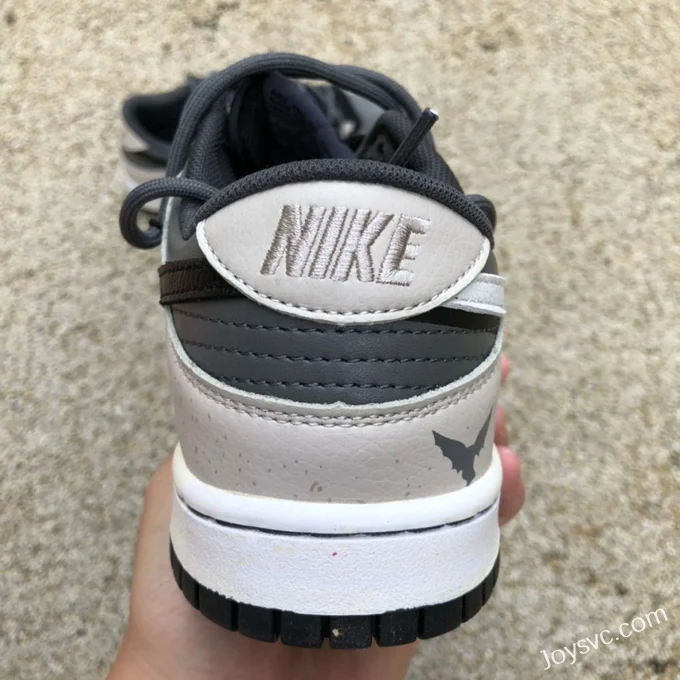 Nike Dunk Low Grey Black Strap Retro Low-Top Sneakers DJ6188-002