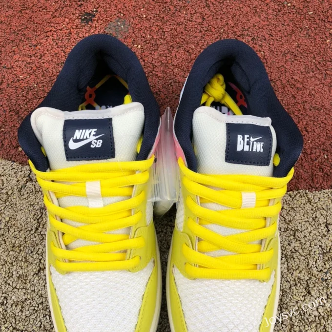 Nike SB Dunk Low Be True Yellow White Blue DX5933-900