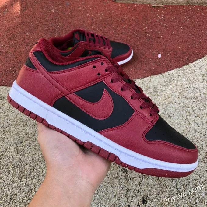 High-Quality Nike Dunk Low Black Red 