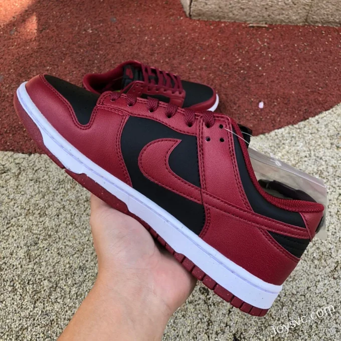 High-Quality Nike Dunk Low Black Red 