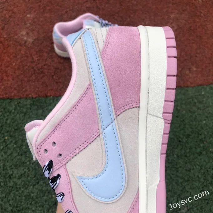 Nike Dunk Low Pink Blue Suede DO7412-901