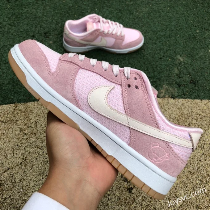 Nike Dunk Low Swoosh Pink Bear DO9457-102