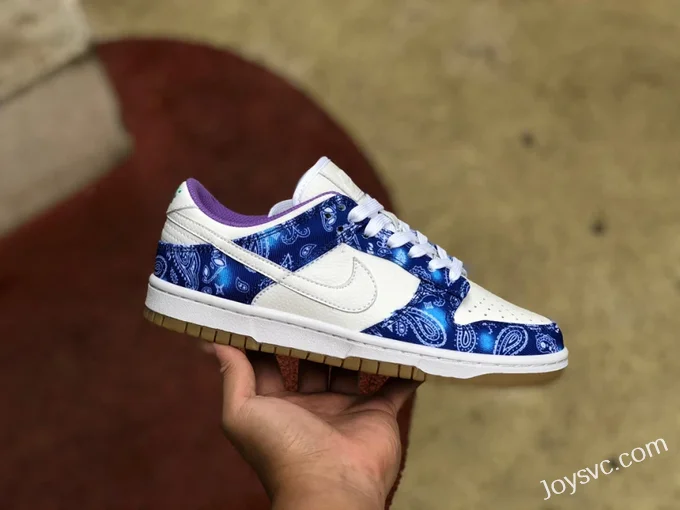 Nike SB Dunk Low Premium QS White Blue Purple CT5053-041