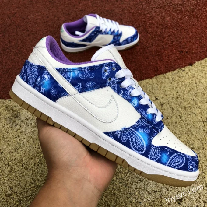 Nike SB Dunk Low Premium QS White Blue Purple CT5053-041