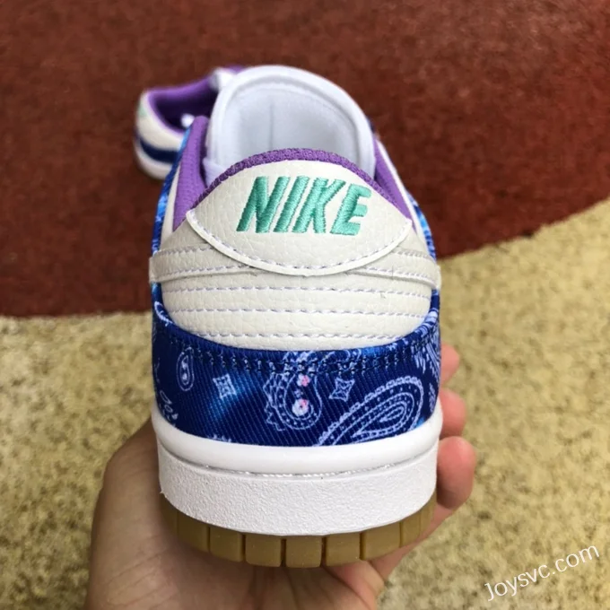 Nike SB Dunk Low Premium QS White Blue Purple CT5053-041