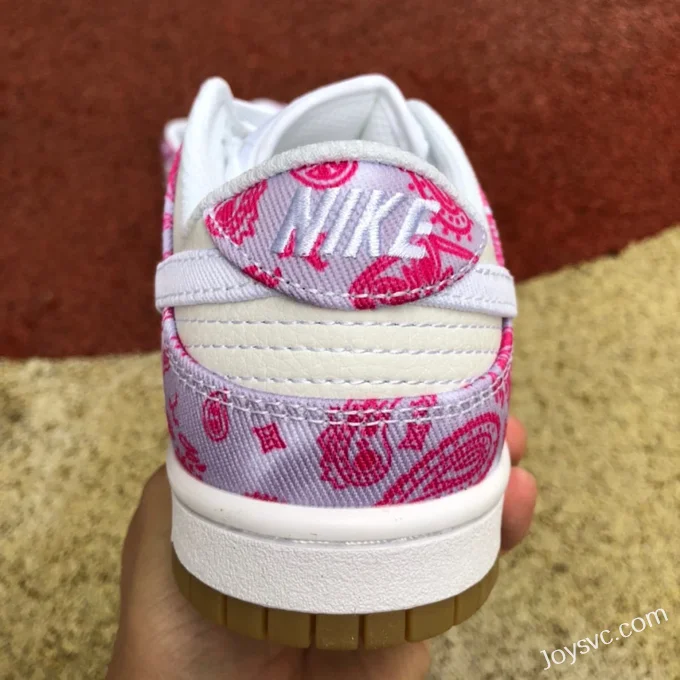 Nike SB Dunk Low Premium QS White Pink Paisley CT5053-061