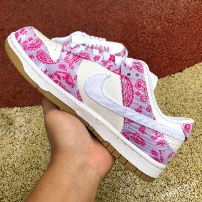 Nike SB Dunk Low Premium QS White Pink Paisley CT5053-061