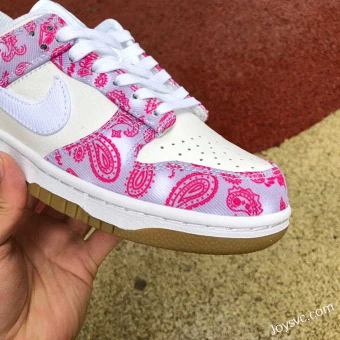 Nike SB Dunk Low Premium QS White Pink Paisley CT5053-061