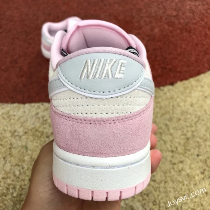 High-Quality Nike Dunk Low DV3054-600 Grey Pink Suede Sneakers