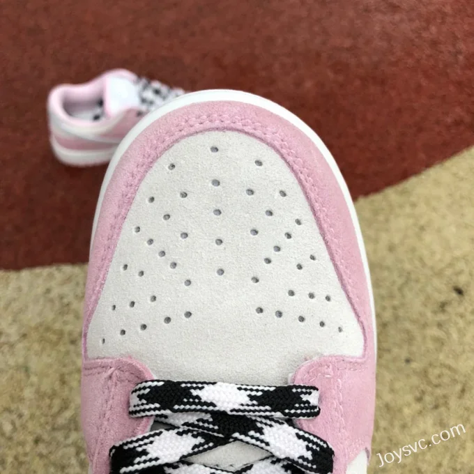 High-Quality Nike Dunk Low DV3054-600 Grey Pink Suede Sneakers