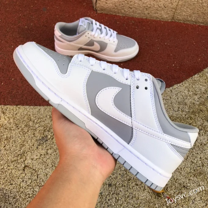 Nike Dunk Low White Grey Retro Casual Sneakers DJ6188-003