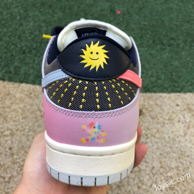 Nike SB Dunk Low Be True Yellow White Pink DX5933-900